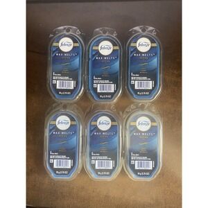 6 Febreze Ocean Wax Melts 6 Wax Melts Per Pack Hinoki Ginger Waterlily = 36Melts